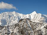 16 Annapurna III and Gangapurna From The Top Of The Ridge On The Way To Chulu Far East Base Camp